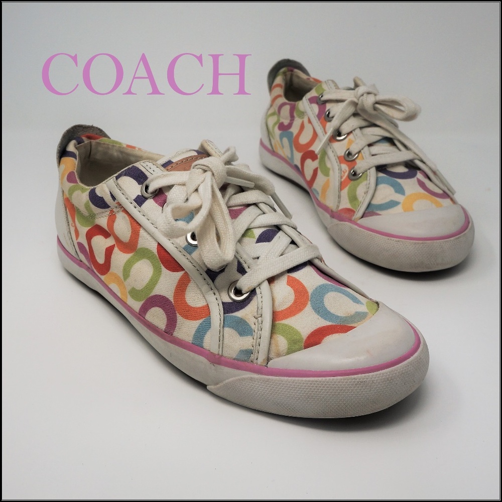Multi-colored sneakers